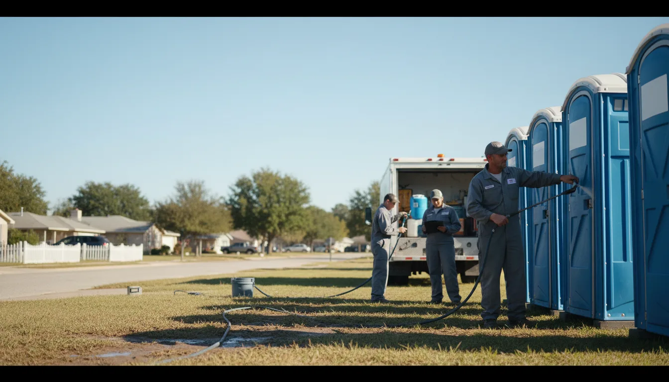 Long-Term Portable Toilet Rental in Luther, IA near me